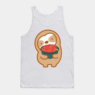 Cute Hawaiian Poke Sloth Tank Top